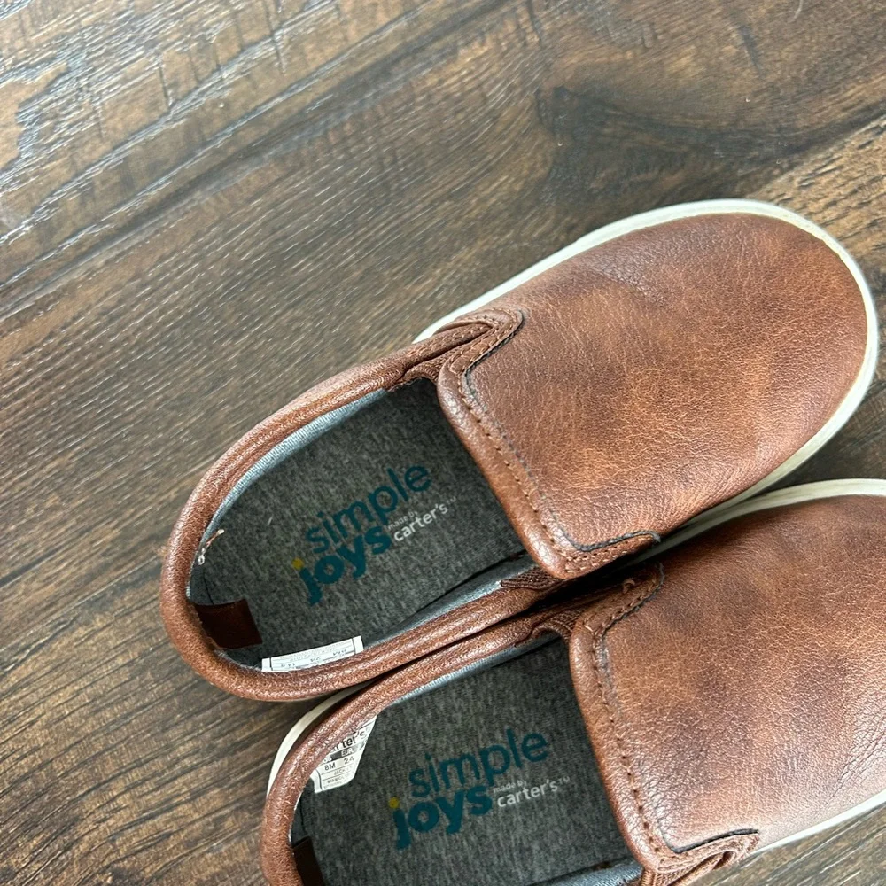 Carter's Brown Slip-On Shoes